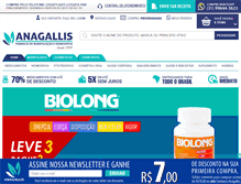 Tablet Screenshot of anagallis.com.br